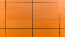 Orange Building Wall Texture Background Close Up