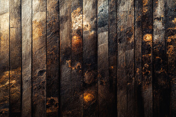 Wall Mural - Wooden background. Brown wood texture. Rustic surface