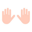 © magnoliya1966 - Hand icon vector isolated on white background