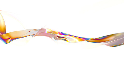 Poster - Abstract curves and geometric figure, multilevel curves, 3d rendering.