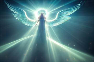 Wall Mural - angel in heaven