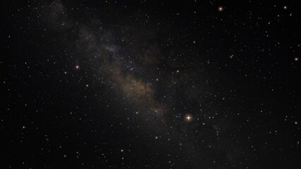 Time-lapse full frame video star Milky Way background