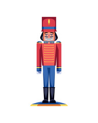 Sticker - nutcracker man icon