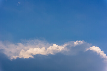 sky background, blue sky with cloud