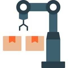 Sticker - Industrial Robot Icon