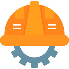 Sticker - Saftey Helmet Icon