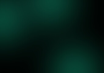 Black and dark green smooth gradient abstract background image,Dark tone.Science or technology display concept.Metal or metallic color.spotlight in oom or studio.Graphic illustration.