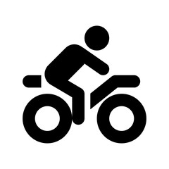 Poster - Bike Race Vector Icon