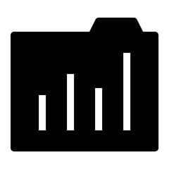 Poster - Graph Storage Flat Vector Icon