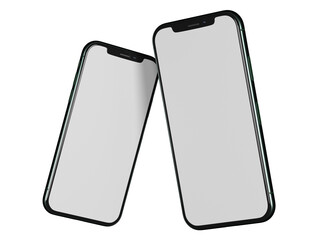 Wall Mural - high resolution mobile phones premium png digital device for mockup