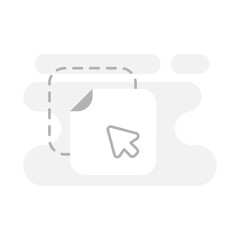 Poster - Drag and drop, add document file concept illustration flat design vector eps10. modern graphic element for landing page, empty state ui, infographic, icon