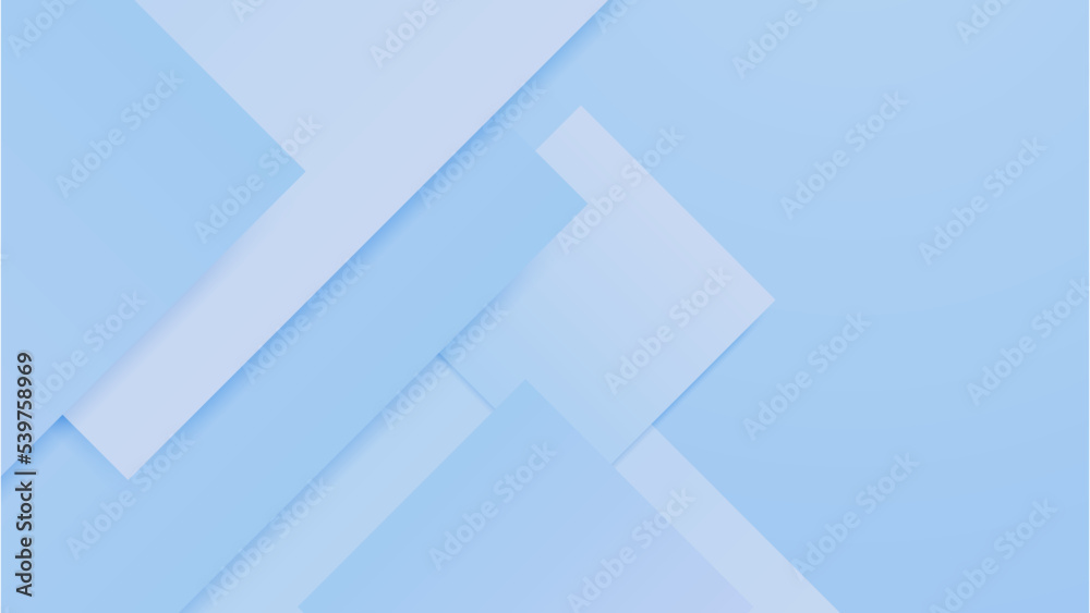 Abstract light blue and white gradient minimal background. Modern ...