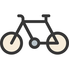 Sticker - bike icon