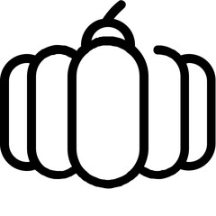 Sticker - pumpkin icon