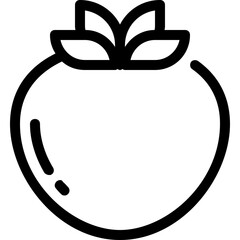 Sticker - tomato icon