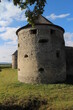 Bzovik, fortified monastery with church in the shout of central Slovakia