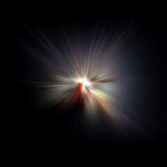 Wall Mural - Blur light burst making speed effect