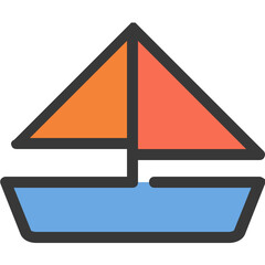 Poster - boat icon