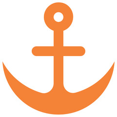 Sticker - anchor ship icon