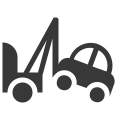 Wall Mural - trailer car icon