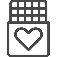 Sticker - chocolate icon