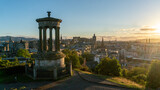 Fototapeta Paryż - view of Edinburgh from Calton Hill