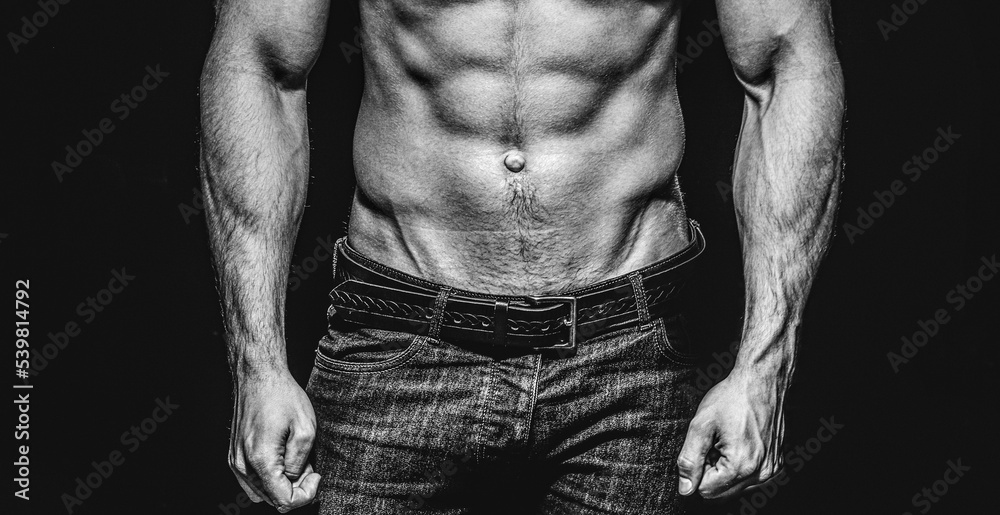 Sexy body, nude man, naked male, muscled. Strong mans, bodybuilder