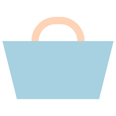 Poster - shopping bag line icon