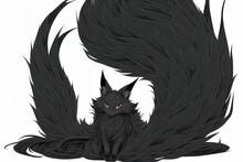 Nine-tailed Kitsune Fox Anime