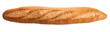 Freshly baked baguette or multigrain loaf bread on brown white PNG File.