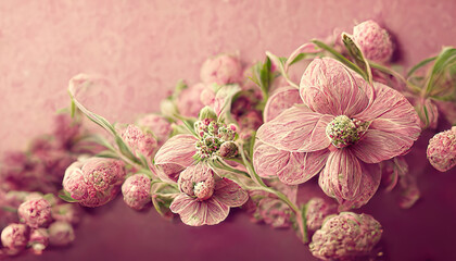  pink flower background as wallpaper