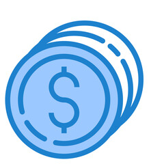 Wall Mural - Expensive blue style icon
