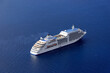Kreuzfahrtschiff Silver Spirit, Baujahr 2009, 195m lang, Thira, Santorin, Kykladen, Ägäis, Mittelmeer, Griechenland, Europa