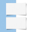 mock up szablon pusty blank post ulotka wizytówka kartka wizualizacja zakładka notatka 