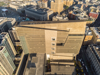 Wall Mural - San Francisco Landmark from Above in the Morning