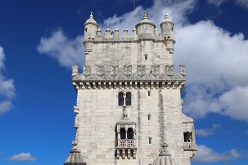 Wall Mural - Torre de Belem tower in Lisbon