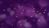 Fototapeta  - Purple Festive abstract Background