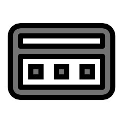 Sticker - Credit Card Vector Icon