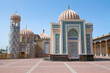 Hazrat Khyzr mosque on a sunny day. Samarkand, Uzbekistan