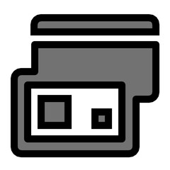 Sticker - Credit Card Vector Icon