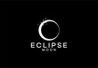 © mochiro - ECLIPSE MOON MODERN LOGO DESIGN