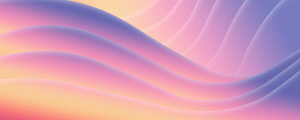 Wall Mural - abstract colorful wave wallpaper background