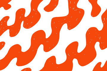 Leinwandbilder - Abstract rough drawing pattern for background design element