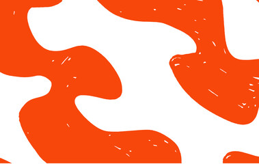 Aufkleber - Abstract rough drawing pattern for background design element