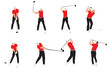 Techniques for playing golf