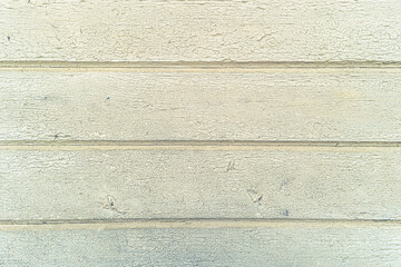 Wall Mural - The background of weathered white painted wood