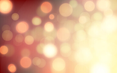 Sunlight bokeh soft light abstract background, Vector eps 10 illustration bokeh particles, Background decoration