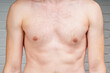 © Ilja - torso of a young man. body of unrecognizable young caucasian man. Handsome young man's torso