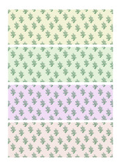 Wall Mural - plant pattern design icon vector