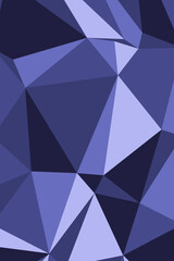 Poster - Abstract geometric background in trendy 2022 very peri color. Trendy lavender violet background. Beautiful background suitable for cover, poster, brochure. Vector illustration